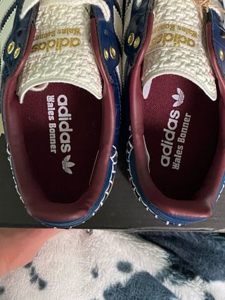 Adidas Samba Bonner Samba Azul Cocodrilo