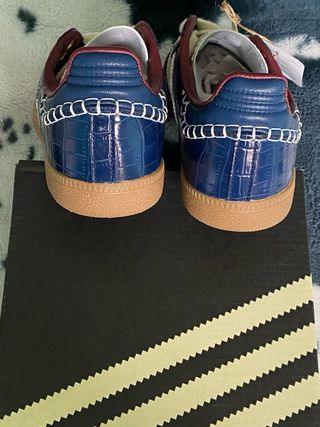 Adidas Samba Bonner Samba Azul Cocodrilo