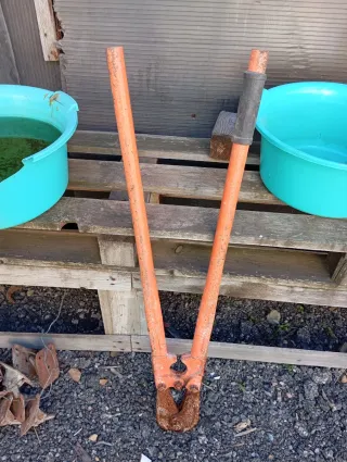 Cizalla cortacables naranja