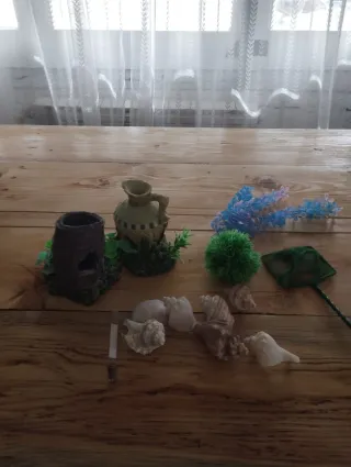 Acuario 60L con accesorios