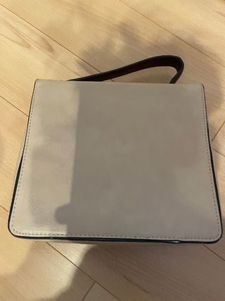 Bolso Beige y Morado