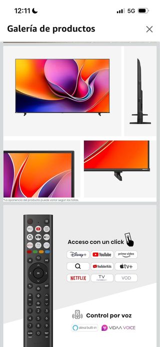 Televisor 85 pulgadas