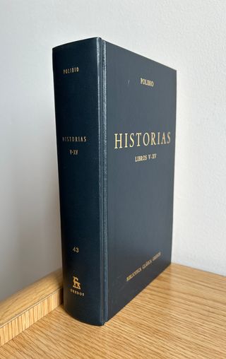 Historias. Libros V-XV. Polibio. Gredos (1981)