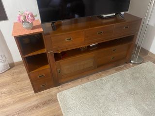 Mueble de salón modular de madera