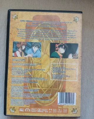 DVD Sakura: La Película Cazadora de Cartas