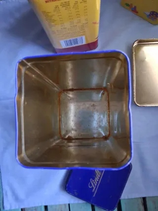 Conjunto 3 Cajas Metálicas Vintage