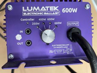 Balastro Electrónico Lumatek 600W