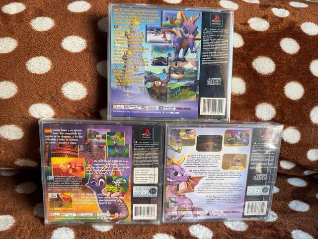 Spyro the Dragon PS1 trilogia