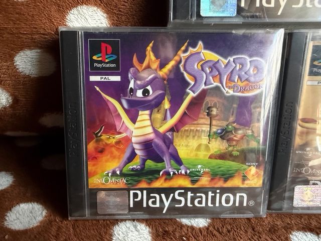Spyro the Dragon PS1 trilogia