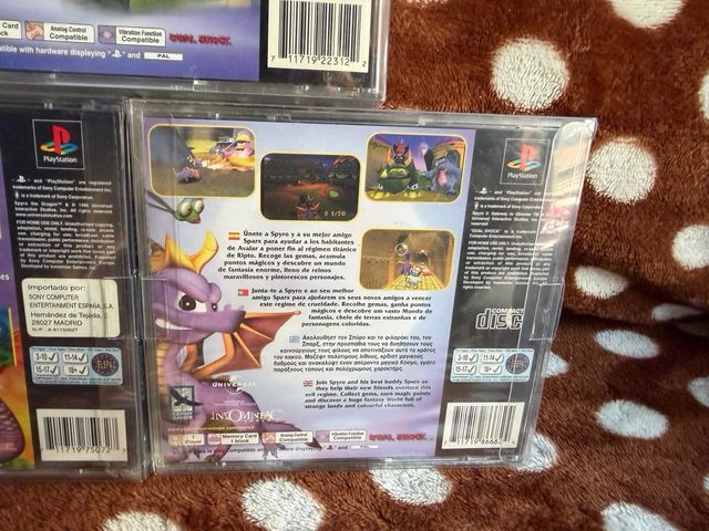 Spyro the Dragon PS1 trilogia