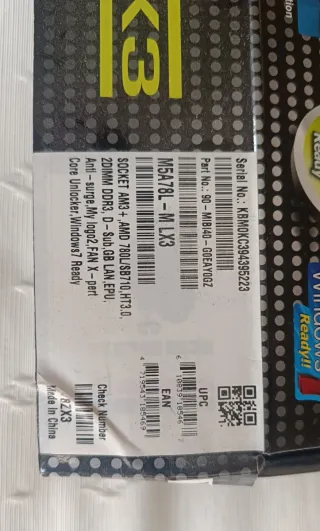 Placa Base ASUS M5A78L-M LX3 AM3+