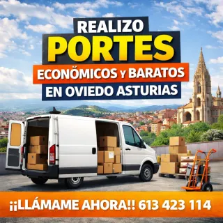 Portes. Mudanzas. Vaciados.