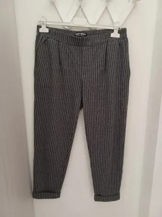 Pantaloni donna TALLY WEILL grigio righe