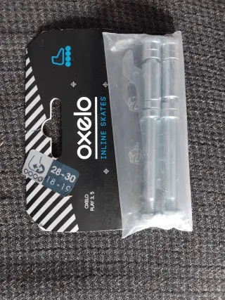 Conjunto Patinaje Infantil Oxelo Rosa/Morado