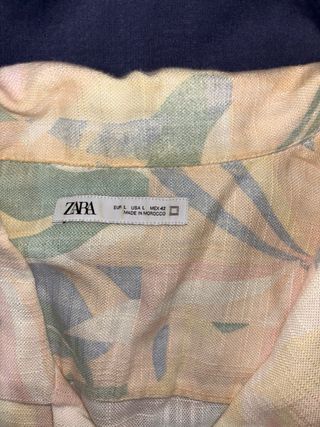 Camisa manga corta estampada