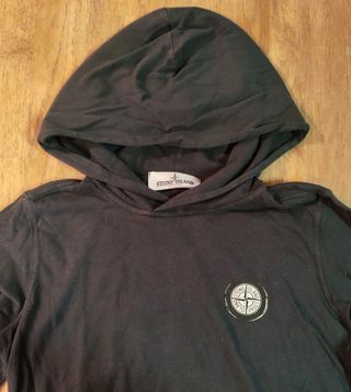 Stone Island Junior felpa nera 8 anni
