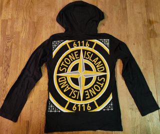 Stone Island Junior felpa nera 8 anni