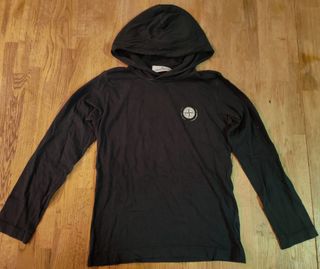 Stone Island Junior felpa nera 8 anni