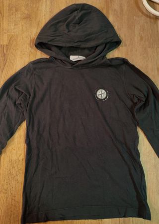 Stone Island Junior felpa nera 8 anni
