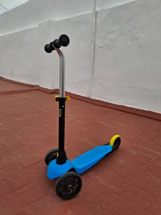 Patinete infantil 3 ruedas azul