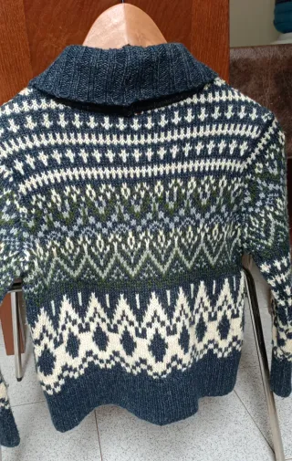 Cárdigan infantil tejido con estampado