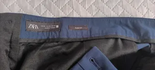 Traje Zara Azul Marino