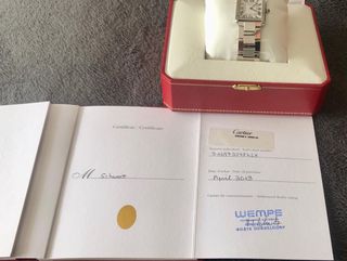 Reloj Cartier Tank Solo