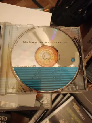 CD Julio Barreto Live & Rhythm