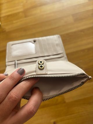 Cartera Pepe Jeans beige y marrón
