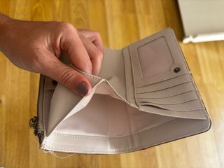 Cartera Pepe Jeans beige y marrón