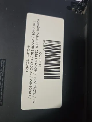 Portátil + Tablet DELL 2 en 1