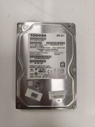 Disco Duro Toshiba 500GB SATA 6.0 Gb/s