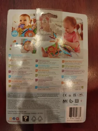 Libro de Actividades Fisher-Price 0+