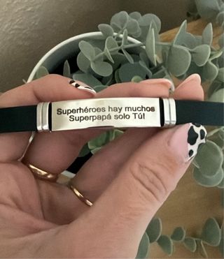 Pulsera Día del Padre Superpapá