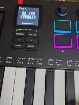 Teclado MIDI Vave SMK-37 Pro.