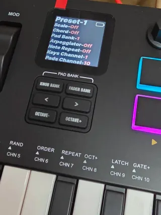 Teclado MIDI Vave SMK-37 Pro.