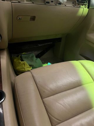 Interior Volkswagen Touareg 2004 Piel