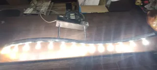 Lámparas de cristal y metal