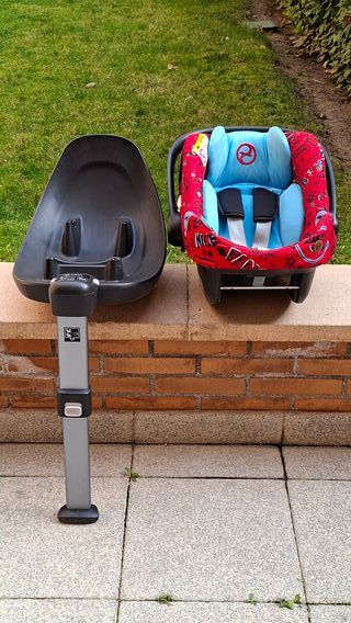 Silla Cybex Aton-M i-size + Base + Funda de viaje
