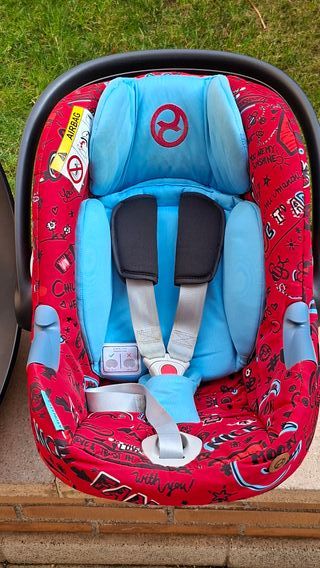 Silla Cybex Aton-M i-size + Base + Funda de viaje