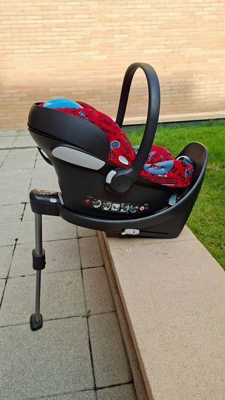 Silla Cybex Aton-M i-size + Base + Funda de viaje