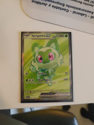 Carta Pokémon Sprigatito ex 251/217