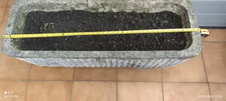 Jardineras de piedra natural