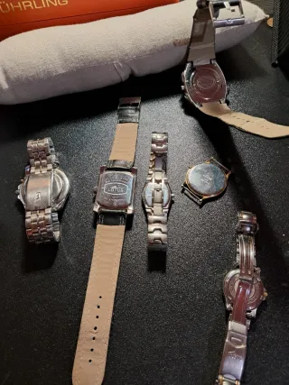 Lote de relojes Festina y Lotus