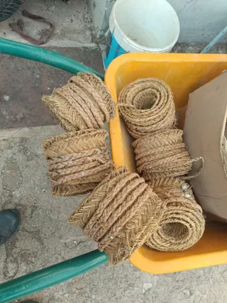 Pleita de esparto para manualidades