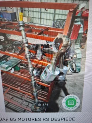 Despiece motor DAF 75 / daf 85