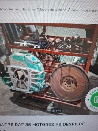 Despiece motor DAF 75 / daf 85