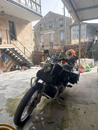 Harley-Davidson Negra - Impecable