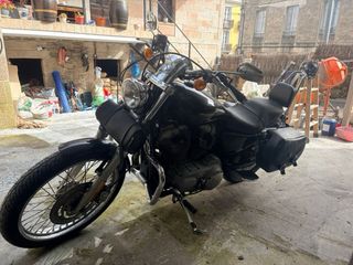 Harley-Davidson Negra - Impecable