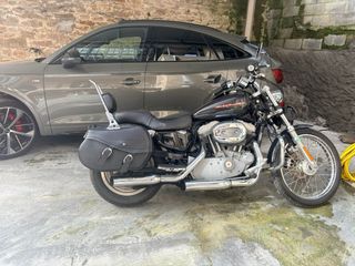 Harley-Davidson Negra - Impecable